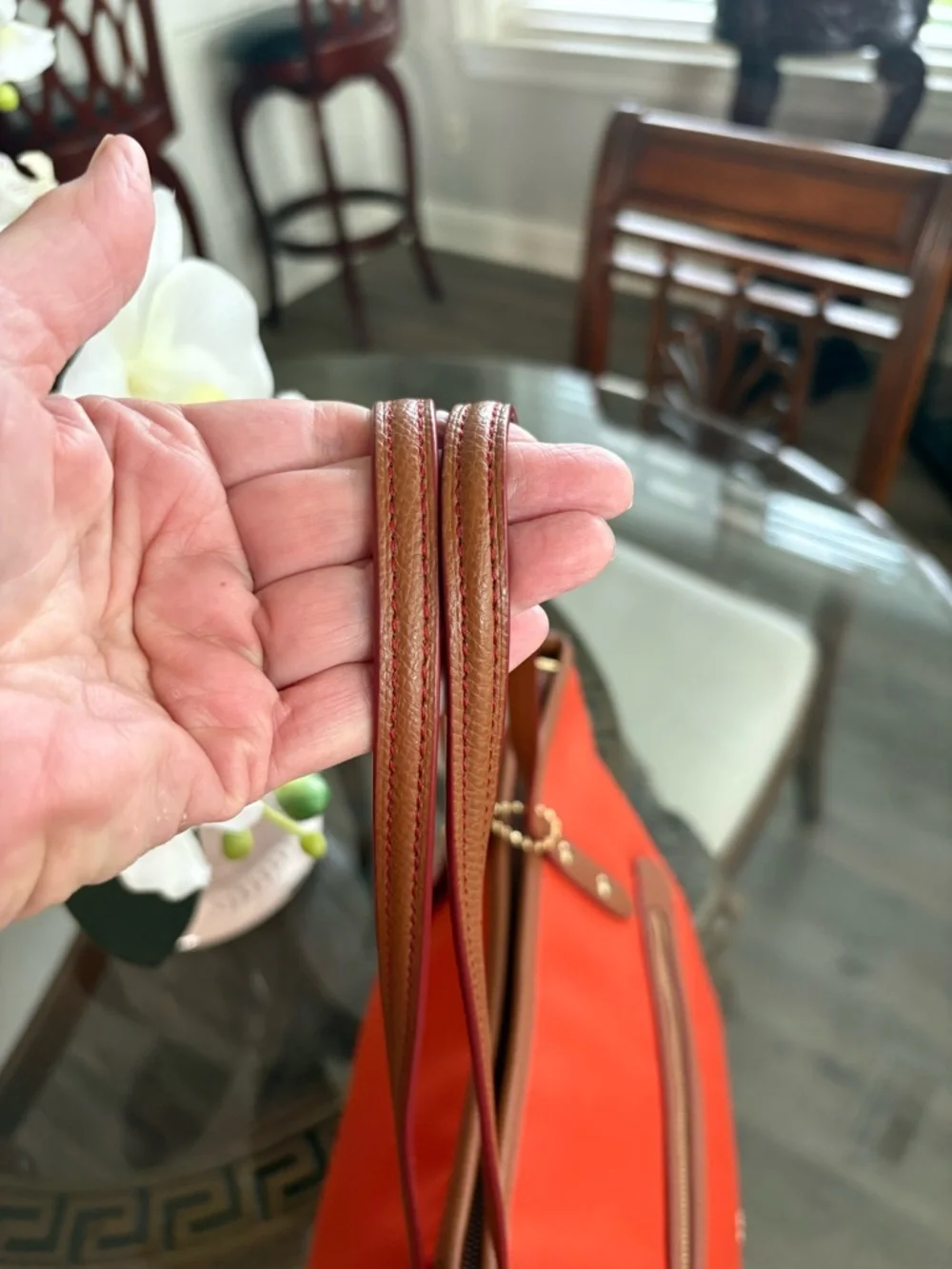 ❤️❤️COACH SAWYER ORANGE TOTE BAG!❤️❤️